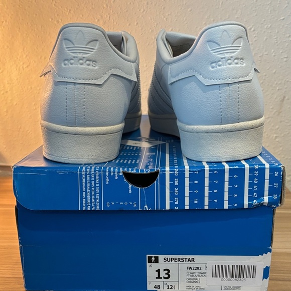 Adidas Superstar White Vegan Sneakers - Picture 5 of 9